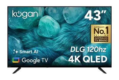 Kogan 43" QLED 4K Smart AI Google TV - Q9V