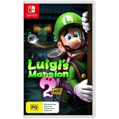 Luigi's Mansion 2 HD Nintendo Switch Game NEW