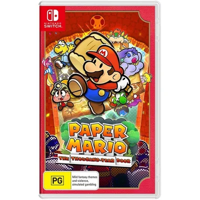Paper Mario: The Thousand Year Door Nintendo Switch Game NEW