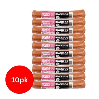 Blackdog Jumbo Pork Rolls 10pk