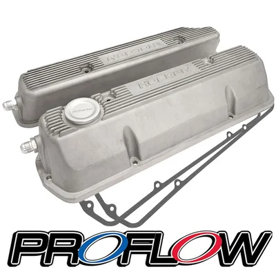 Proflow Alloy Valve Rocker Covers Suit Holden V8 VN VR VS VT 5 Litre 304 355 Raw