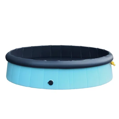 Pawz 120cm Pet Dog Swimming Pool Folding 2-In-1 Splash Dogs Cat Bath Tub Outdoor