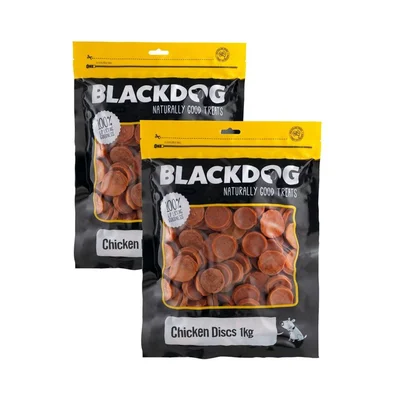 Blackdog Chicken Discs 1kg x 2kg