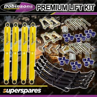 Dobinsons 2 Inch 50mm Shocks + Leaf Lift Kit for Toyota Landcruiser FJ HJ BJ 75
