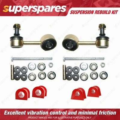 Front & Rear Sway Bar Link + Mount Bushes kit for MITSUBISHI PAJERO NH NJ NK NL